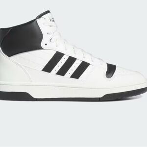 Brand New Adidas unisex Classic Black and White High-Tops. Size 8 women’s
